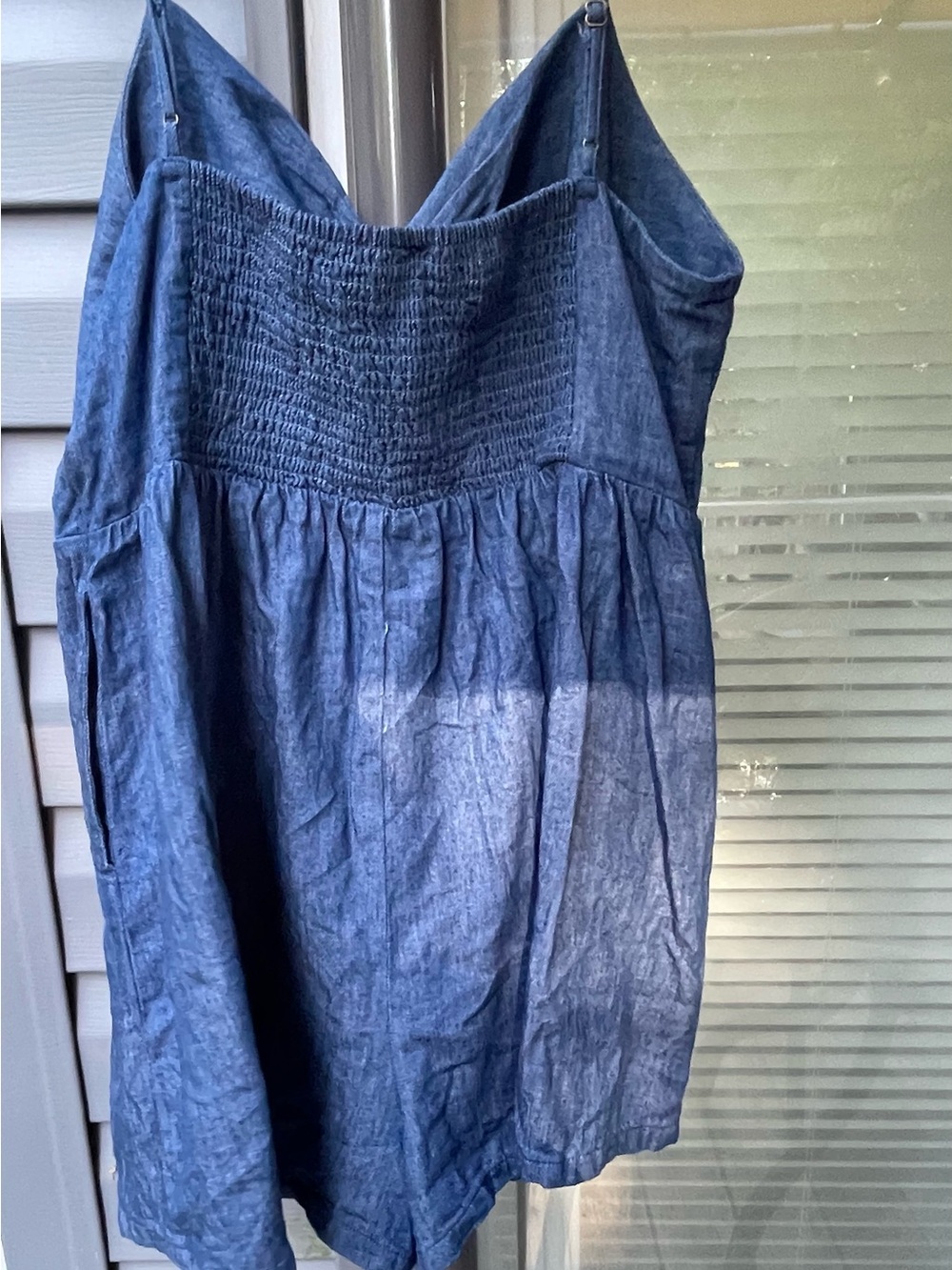 Adorable Romper with Pockets.Adorable with Peep hole which makes it Sexy!! - Picture 10 of 12